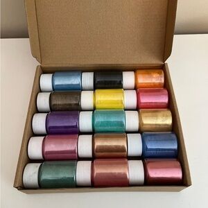 Set of 15 Pigment Powders NEW